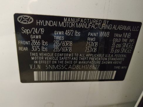 Used 2020 Hyundai Santa Fe Limited AWD/4WD image 33