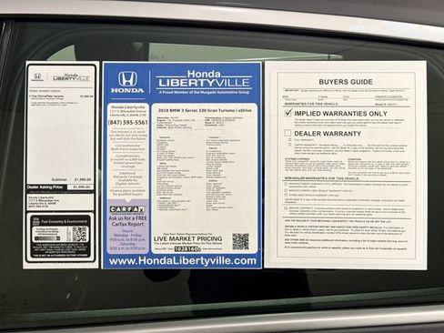 Used 2018 BMW 330i Gran Turismo xDrive 330 Gran Turismo i xDrive w/ Premium Package image 54