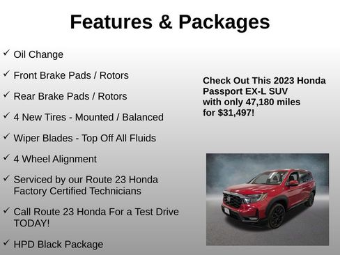 Certified 2023 Honda Passport EX-L image 4