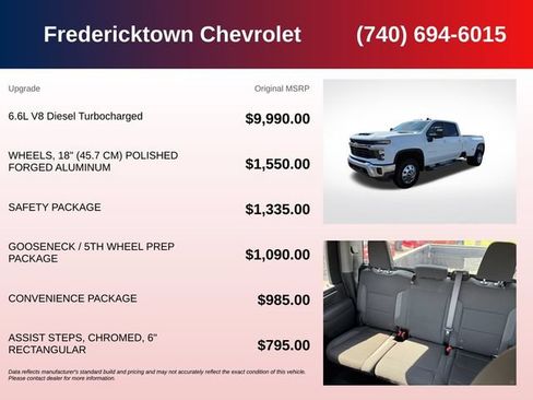 Used 2025 Chevrolet Silverado 3500 LT w/ Safety Package AWD/4WD image 5