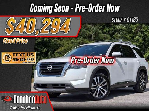 Used 2025 Nissan Pathfinder Platinum w/ Cargo Package FWD image 1