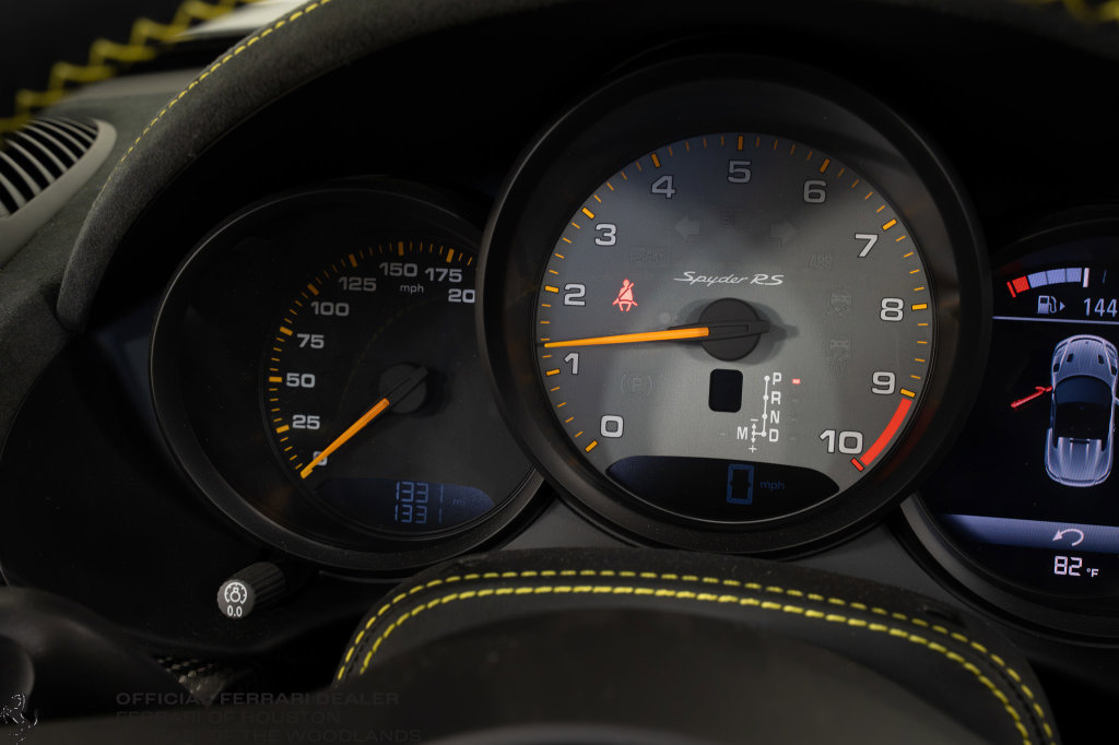 Used 2025 Porsche 718 Boxster Spyder RS RWD image 12
