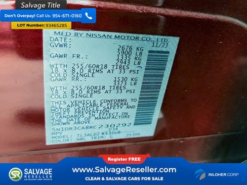 Used 2024 Nissan Pathfinder SL image 17