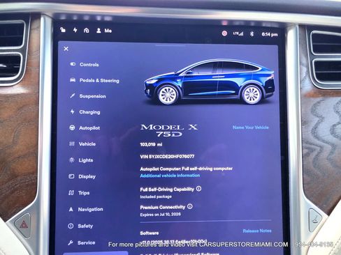 Used 2017 Tesla Model X 75D AWD/4WD image 54