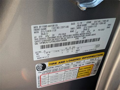 Used 2020 Ford Expedition XLT w/ Equipment Group 202A image 43