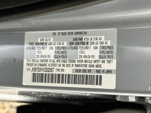 Used 2019 MAZDA CX-5 Touring AWD/4WD image 12