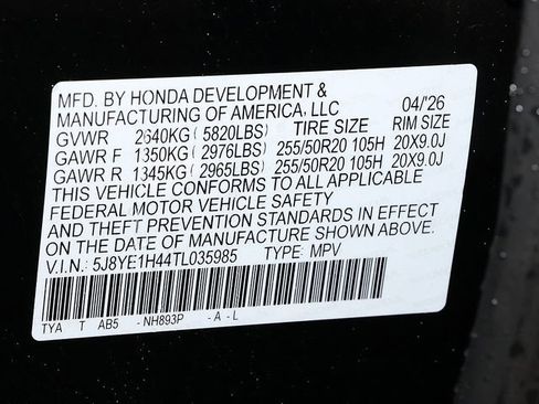 Used 2026 Acura MDX SH-AWD w/ Technology Package image 40