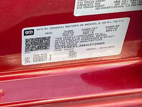 Used 2021 GMC Sierra 1500 AT4 AWD/4WD image 32