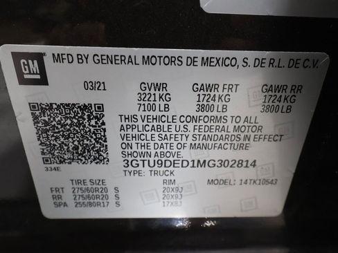 Used 2021 GMC Sierra 1500 SLT w/ SLT Premium Plus Package image 19