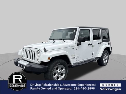 Used 2015 Jeep Wrangler Unlimited Sahara AWD/4WD image 1