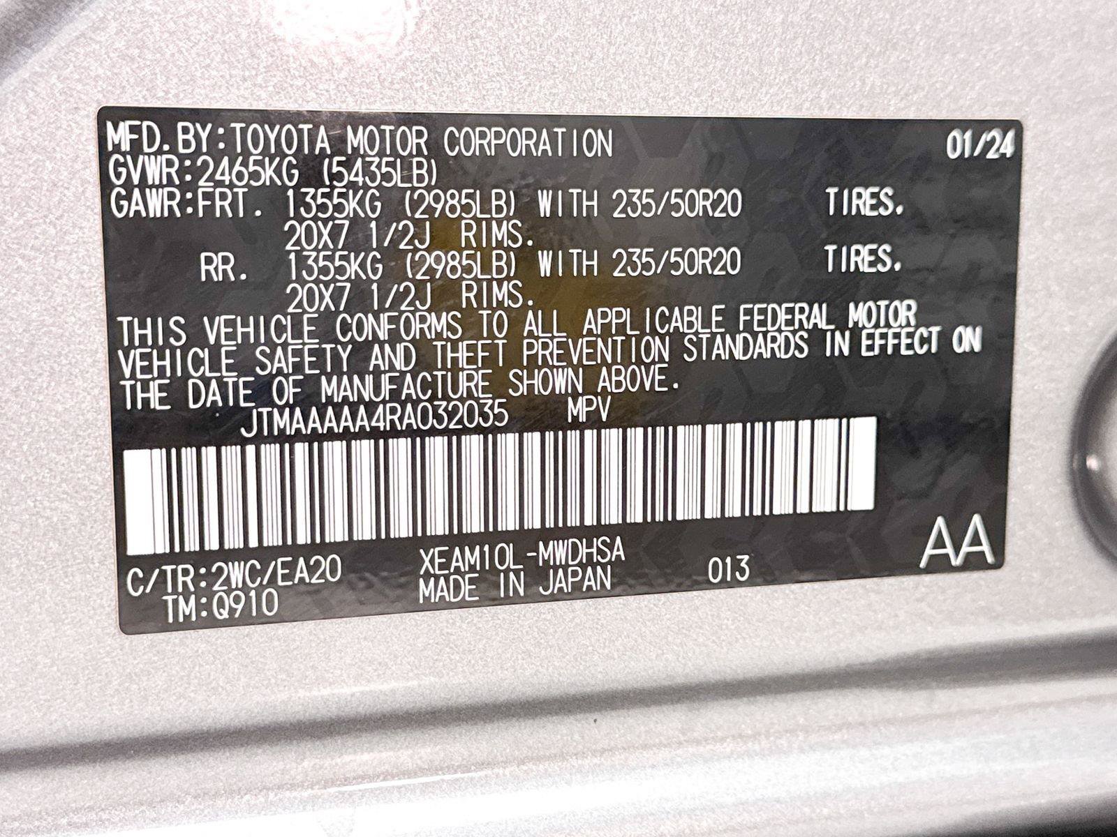 Used 2024 Toyota bZ4X FWD w/ Weather Package image 36