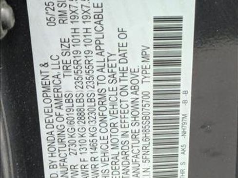 Used 2025 Honda Odyssey Touring image 28