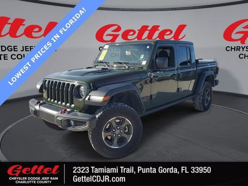 Used 2023 Jeep Gladiator Rubicon w/ LED Lighting Group image 1