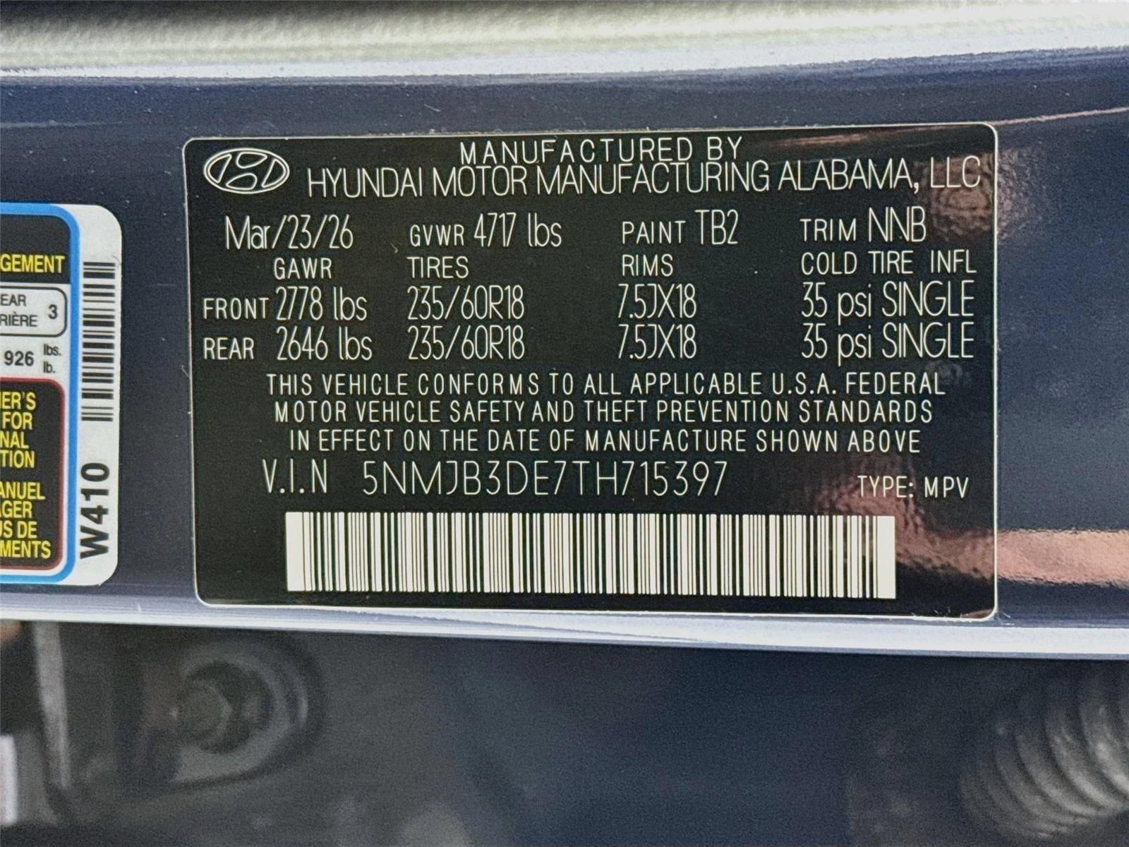 Certified 2026 Hyundai Tucson SEL Plus FWD image 31
