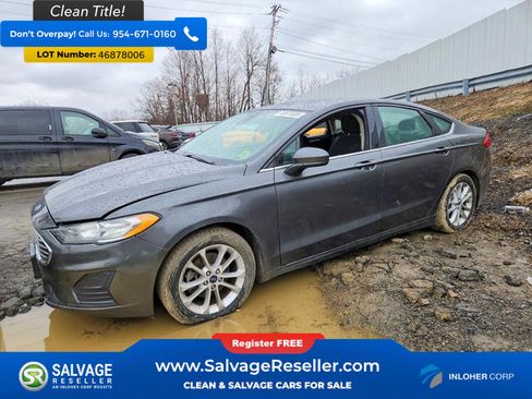 Used 2019 Ford Fusion SE FWD image 1