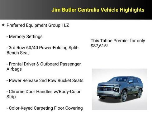 New 2026 Chevrolet Tahoe Premier image 8