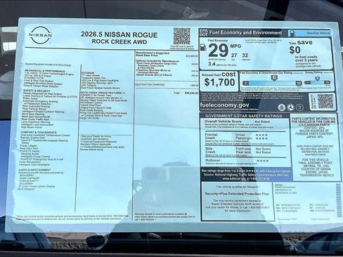 New 2026 Nissan Rogue SV image 19