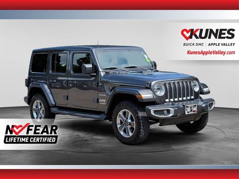 Used 2021 Jeep Wrangler Unlimited Sahara AWD/4WD image 1
