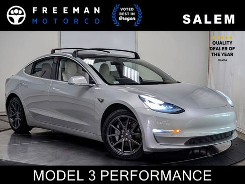 Used 2018 Tesla Model 3 Long Range AWD/4WD image 1