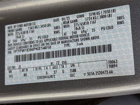 Used 2023 Ford F150 XLT image 28