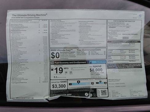 New 2026 BMW M4 Competition image 15