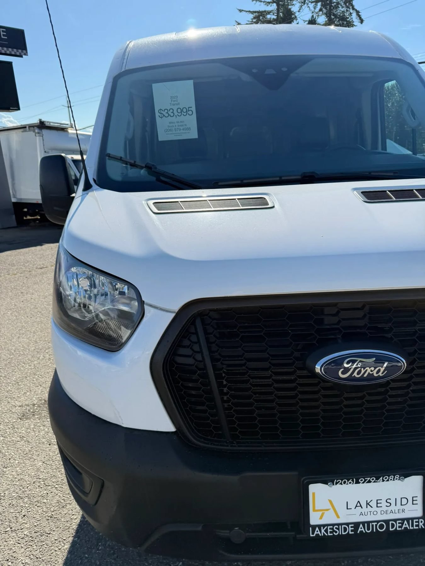 Used 2023 Ford Transit 250 Medium Roof RWD image 14