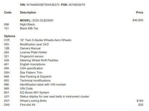 Certified 2025 Mercedes-Benz GLB 250 image 4