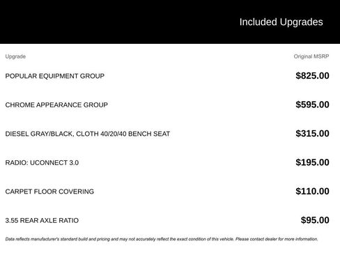 Used 2018 RAM 1500 Tradesman w/ Popular Equipment Group image 2