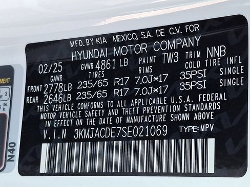 Used 2025 Hyundai Tucson SE AWD/4WD image 26