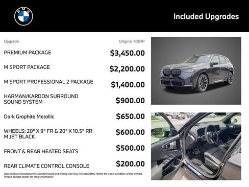 New 2026 BMW X3 xDrive30i w/ Premium Package AWD/4WD image 4