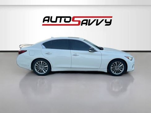 Used 2021 INFINITI Q50 Luxe w/ Cargo Package RWD image 8
