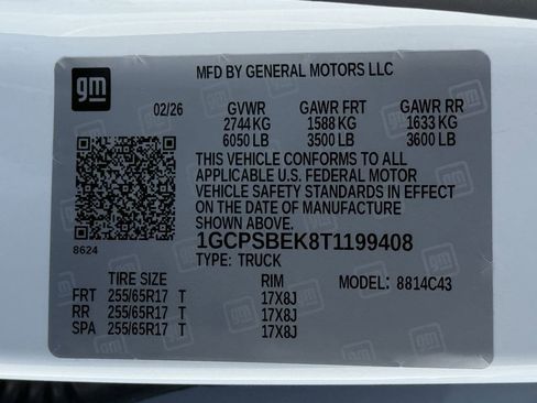 New 2026 Chevrolet Colorado W/T image 22