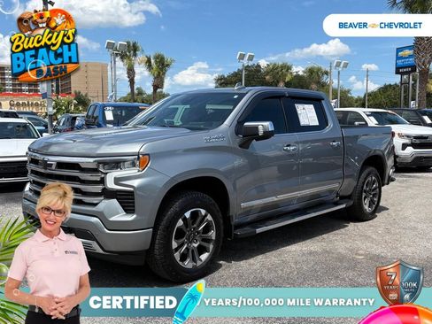 Used 2025 Chevrolet Silverado 1500 High Country w/ Technology Package AWD/4WD image 1
