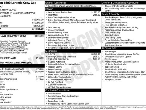 Used 2023 RAM 1500 Laramie AWD/4WD image 31