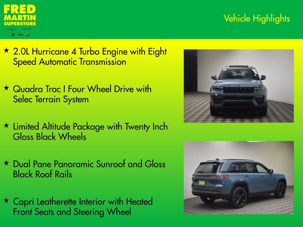 New 2027 Jeep Grand Cherokee Limited AWD/4WD image 7