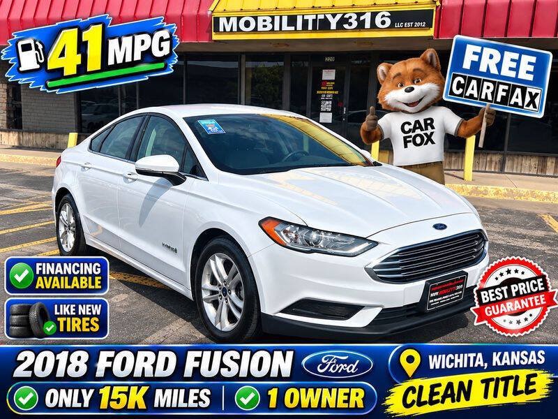 Used 2018 Ford Fusion S FWD image 1