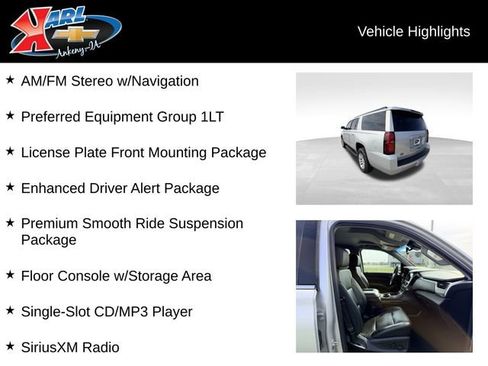 Certified 2019 Chevrolet Suburban LT AWD/4WD image 2