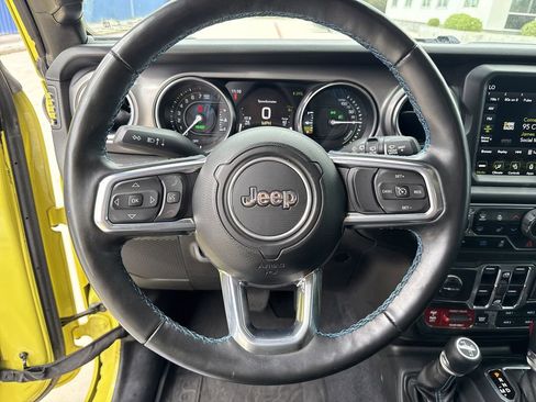 Used 2023 Jeep Wrangler Unlimited Rubicon 4xe w/ Steel Bumper Group image 14