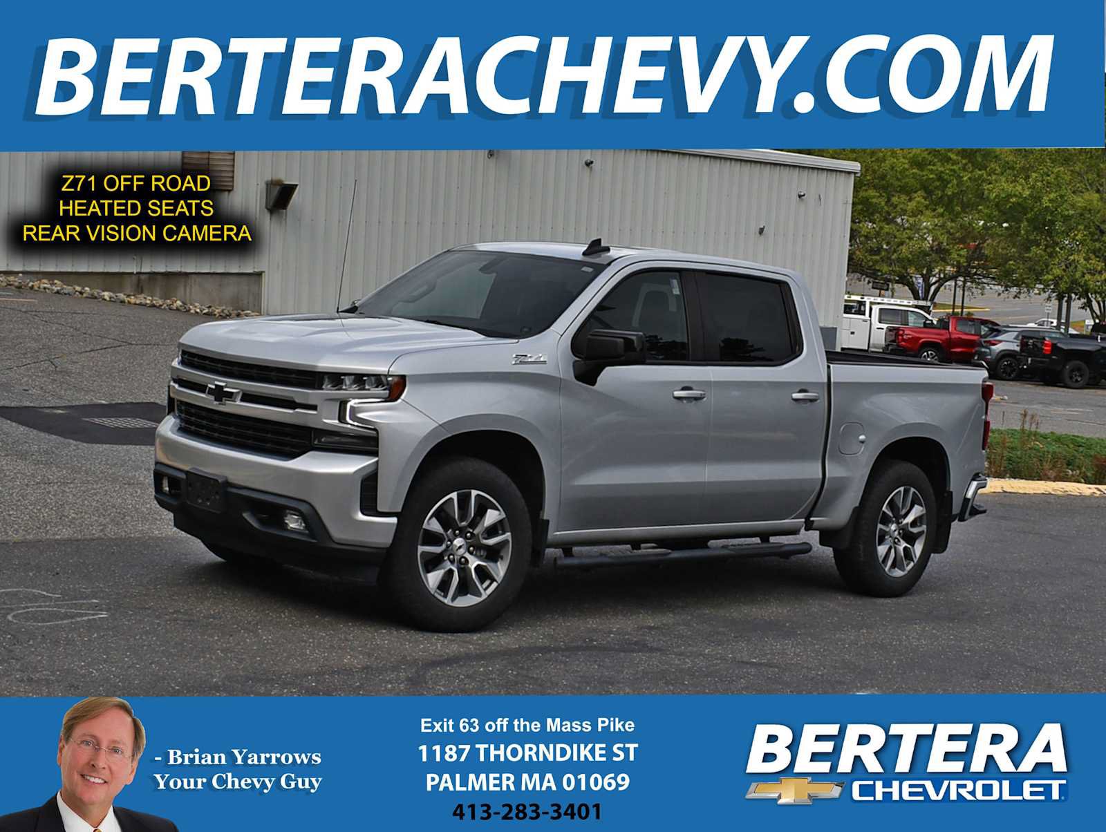 Used 2021 Chevrolet Silverado 1500 RST w/ Z71 Off-Road Package AWD/4WD image 1