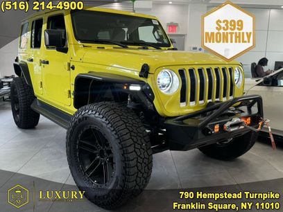 Used 2022 Jeep Wrangler Unlimited Sahara w/ LED Lighting Group