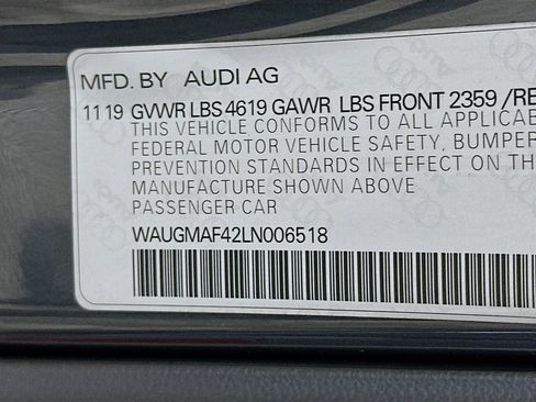 Used 2020 Audi A4 2.0T Premium w/ Convenience Package FWD image 39