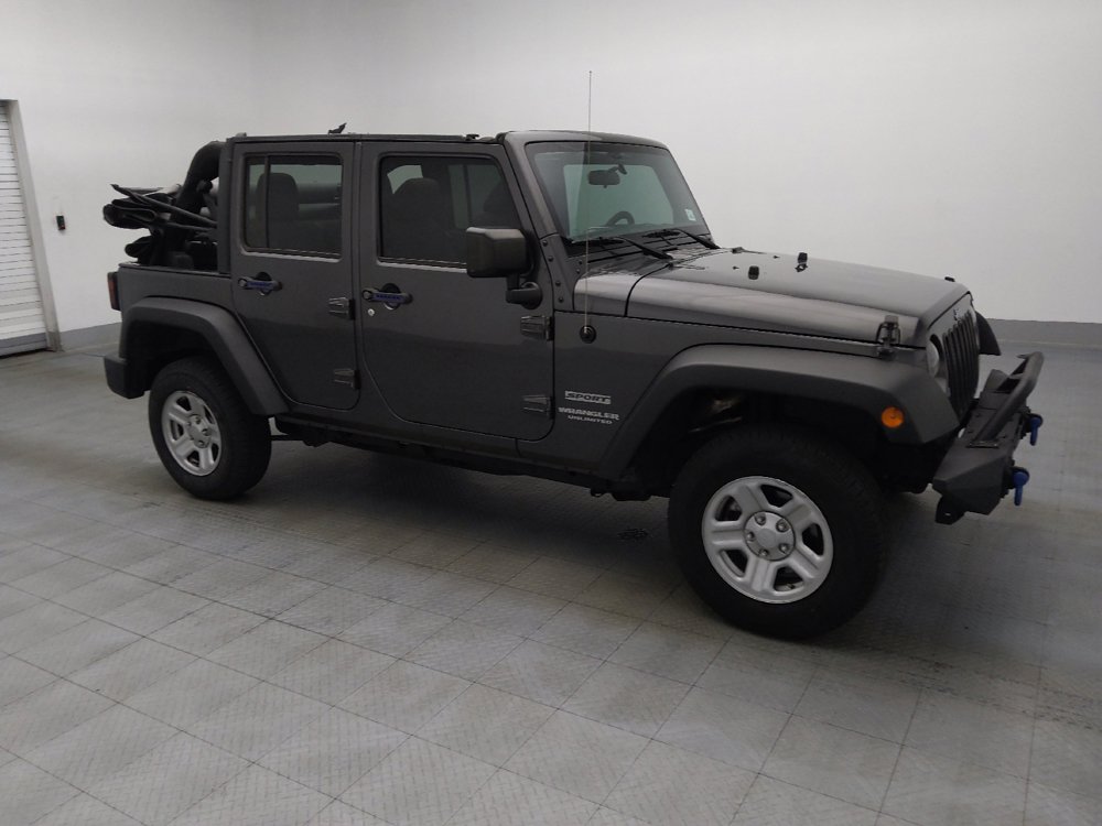 Used 2017 Jeep Wrangler Unlimited Sport w/ Connectivity Group AWD/4WD image 11