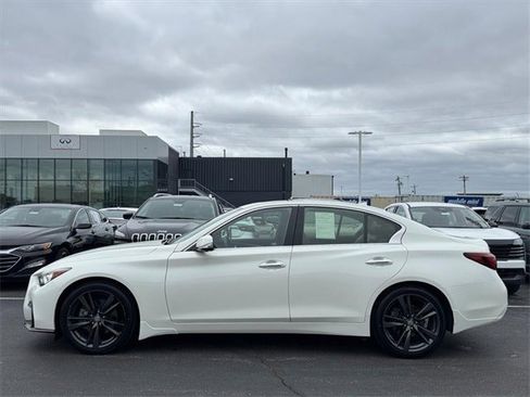 Certified 2021 INFINITI Q50 Signature Edition w/ Cargo Package image 3