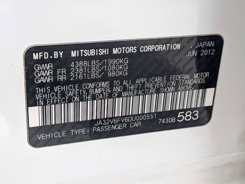 Used 2013 Mitsubishi Lancer Ralliart AWD/4WD image 28