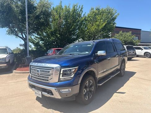 Used 2020 Nissan Titan Platinum Reserve w/ Protection Package 2 AWD/4WD image 1