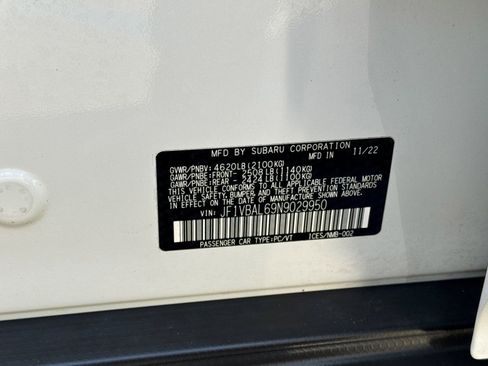 Used 2022 Subaru WRX Limited image 27