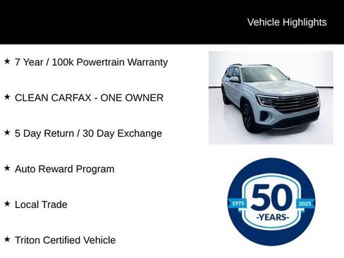 Used 2024 Volkswagen Atlas SE AWD/4WD image 11