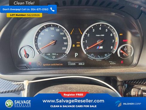 Used 2015 BMW X6 M AWD/4WD image 12