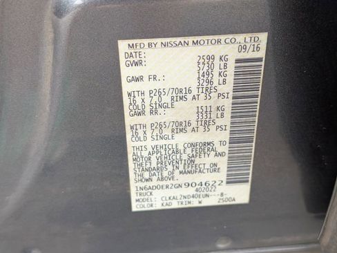 Used 2016 Nissan Frontier SV RWD image 25
