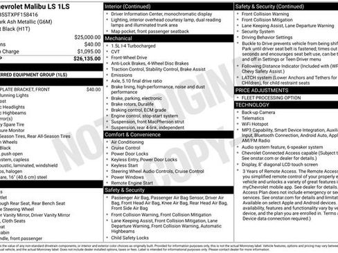 Used 2023 Chevrolet Malibu LS image 2